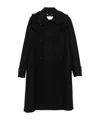 Dries Van Noten Long-sleeved Coat In Black
