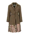 Dries Van Noten Long-sleeved Coat In Green