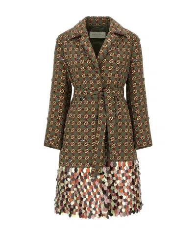 DRIES VAN NOTEN LONG-SLEEVED COAT
