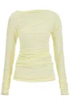 Dries Van Noten Long-sleeved Draped Top With