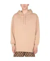 Dries Van Noten "haspe" Sweatshirt In Nude