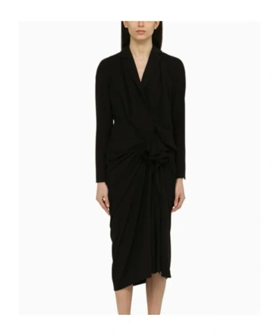 DRIES VAN NOTEN LONG SLEEVED DRESS
