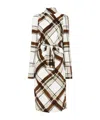 Dries Van Noten Long-sleeved Dress In White