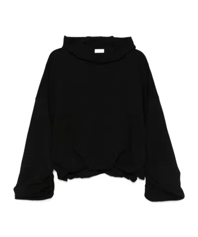 DRIES VAN NOTEN DRIES VAN NOTEN LONG-SLEEVED DRAPED HOODIE