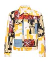 Dries Van Noten Long-sleeved Patterned Jacket In Multicolor