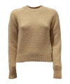 Dries Van Noten "texas" Crew Neck Sweater In Brown