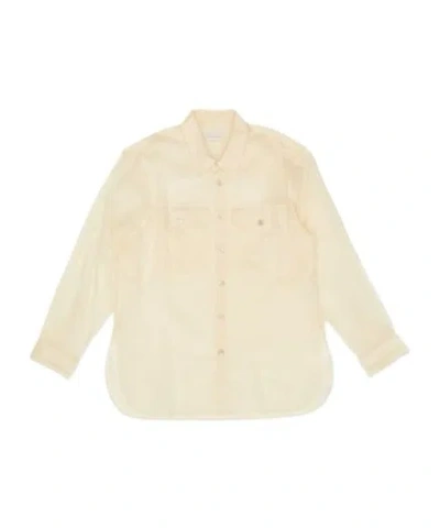 Dries Van Noten Long-sleeved Shirt In Brown