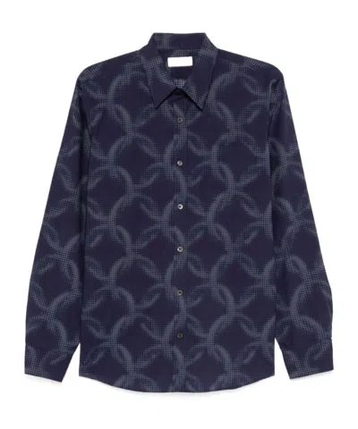 Dries Van Noten Long-sleeved Shirt In Black