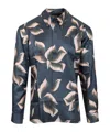 Dries Van Noten Carvies Shirt And Blouse Blue In Blue