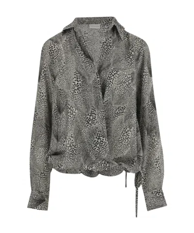 Dries Van Noten Long-sleeved Shirt In Black