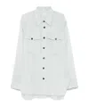 Dries Van Noten Long-sleeved Shirt In White
