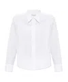 Dries Van Noten Long-sleeved Shirt In White