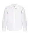 Dries Van Noten Long-sleeved Shirt In White