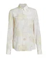 Shop Dries Van Noten Long-sleeved Shirt In White