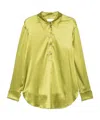 Dries Van Noten Long-sleeved Shirt In Yellow