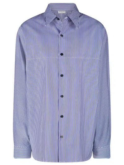 DRIES VAN NOTEN LONG SLEEVED STRIPED SHIRT