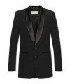 Dries Van Noten Long-sleeved Suit Coat In Black
