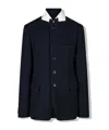 Dries Van Noten Long-sleeved Suit Coat In Black