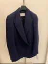 Dries Van Noten Long-sleeved Suit Coat In Black