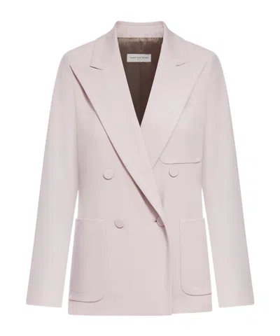 DRIES VAN NOTEN LONG-SLEEVED SUIT COAT