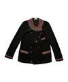 Dries Van Noten Long-sleeved Suit Jacket In Black