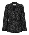 Dries Van Noten Long-sleeved Suit Jacket In Black