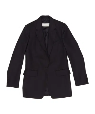Dries Van Noten Long-sleeved Suit Jacket In Black