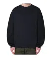 Dries Van Noten Navy Blue Sweatshirt With Zip Detail Men