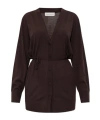 Dries Van Noten Long-sleeved Sweater In Black
