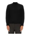 Dries Van Noten Long-sleeved Sweater In Black