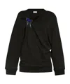 Dries Van Noten Long-sleeved Sweater In Black