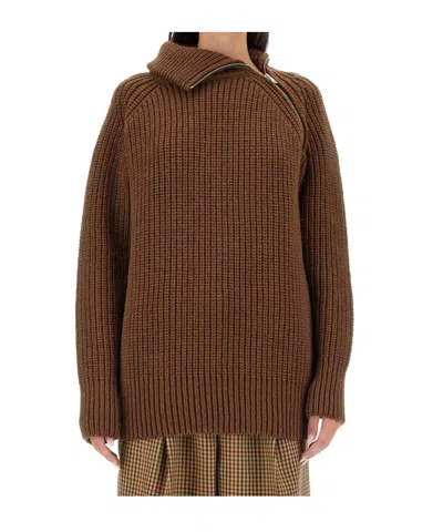 DRIES VAN NOTEN LONG-SLEEVED SWEATER