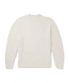 Dries Van Noten Long-sleeved Sweater In White