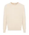 Dries Van Noten Long-sleeved Sweater In White