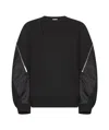 Dries Van Noten Long-sleeved Sweatshirt In Black