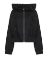 Dries Van Noten Drawstring Collar Sweatshirt With Elasticated Cuffs And Hem In Black