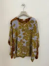 Dries Van Noten Long-sleeved Tops In Green