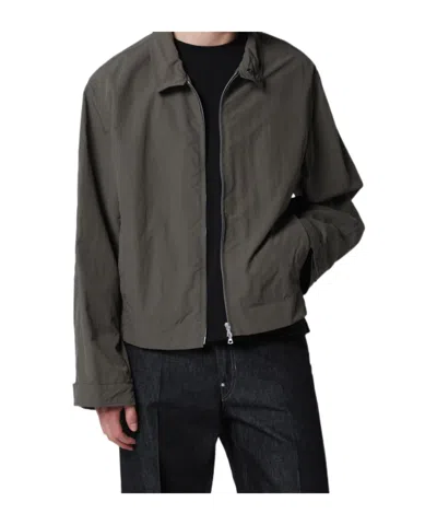 Dries Van Noten Long-sleeved Zippered Jacket In Black