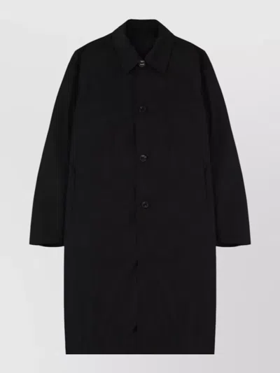 Dries Van Noten Long Trench Coat Rankles Design In Black