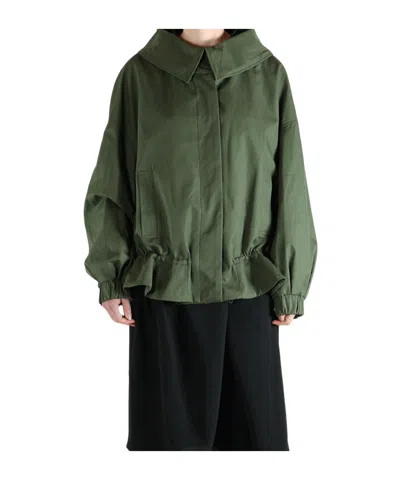Dries Van Noten Long-sleeve Casual Jacket In Green