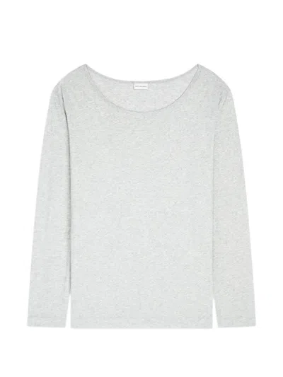 Dries Van Noten Long-sleeve T-shirt In Gray