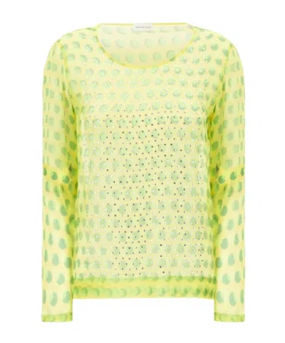 Dries Van Noten Long-sleeve T-shirt In Green