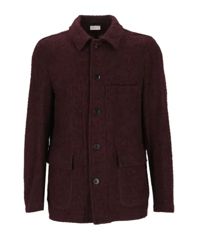 Dries Van Noten Long-sleeved Casual Jacket In Metallic