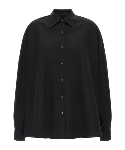 Dries Van Noten Long-sleeved Shirt In Black