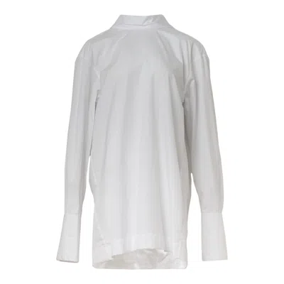 Dries Van Noten Loose Fit Blouse In White