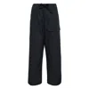 Dries Van Noten Elasticated Drawstring Trousers For Men In Black