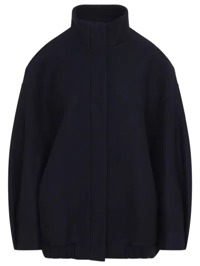 Dries Van Noten Loose Fit Jacket In Mixed Wool In Animal Print