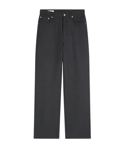 Dries Van Noten Loose Fit Pants In Animal Print