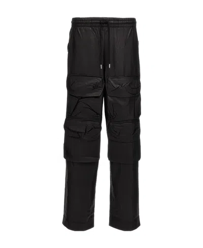 Dries Van Noten Loose Waist Overalls And Casual Pants In Black