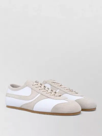 Dries Van Noten Low Top Sneakers Suede Accents Contrast Panels In Multi